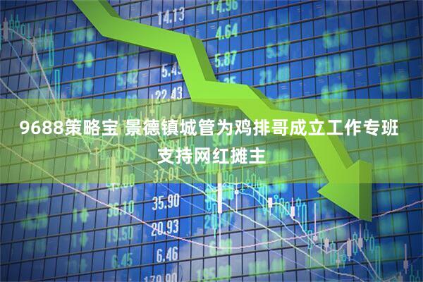 9688策略宝 景德镇城管为鸡排哥成立工作专班 支持网红摊主